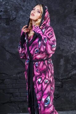 I See U In Pink Light Robe