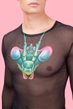 Inornata Mesh Top Male