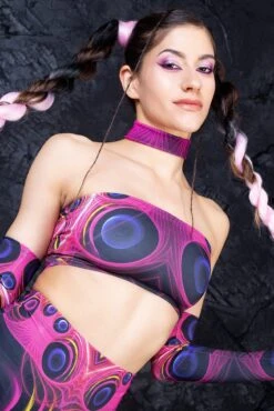 Doppler Effekt Pink Tube Top