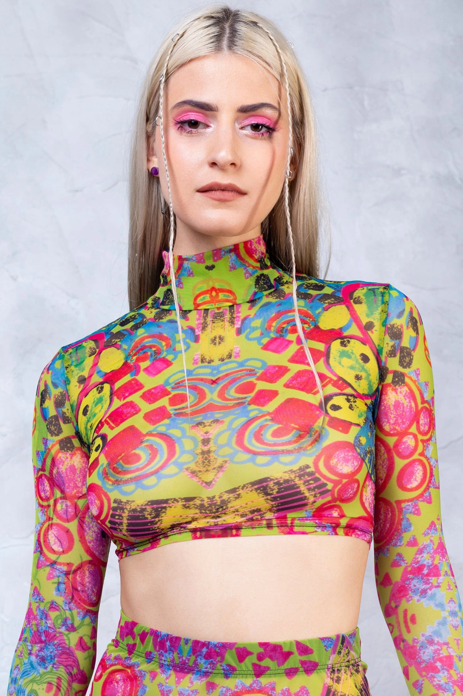 Oasis Mesh Rave Skirt Set 2 Oasis Mesh Rave Skirt Set - Image 2