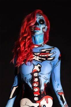 Blue Pop Art Costume