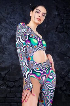 Prisma Melt Asymmetrical Costume