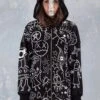 Ugley Dark Zippy Hoodie