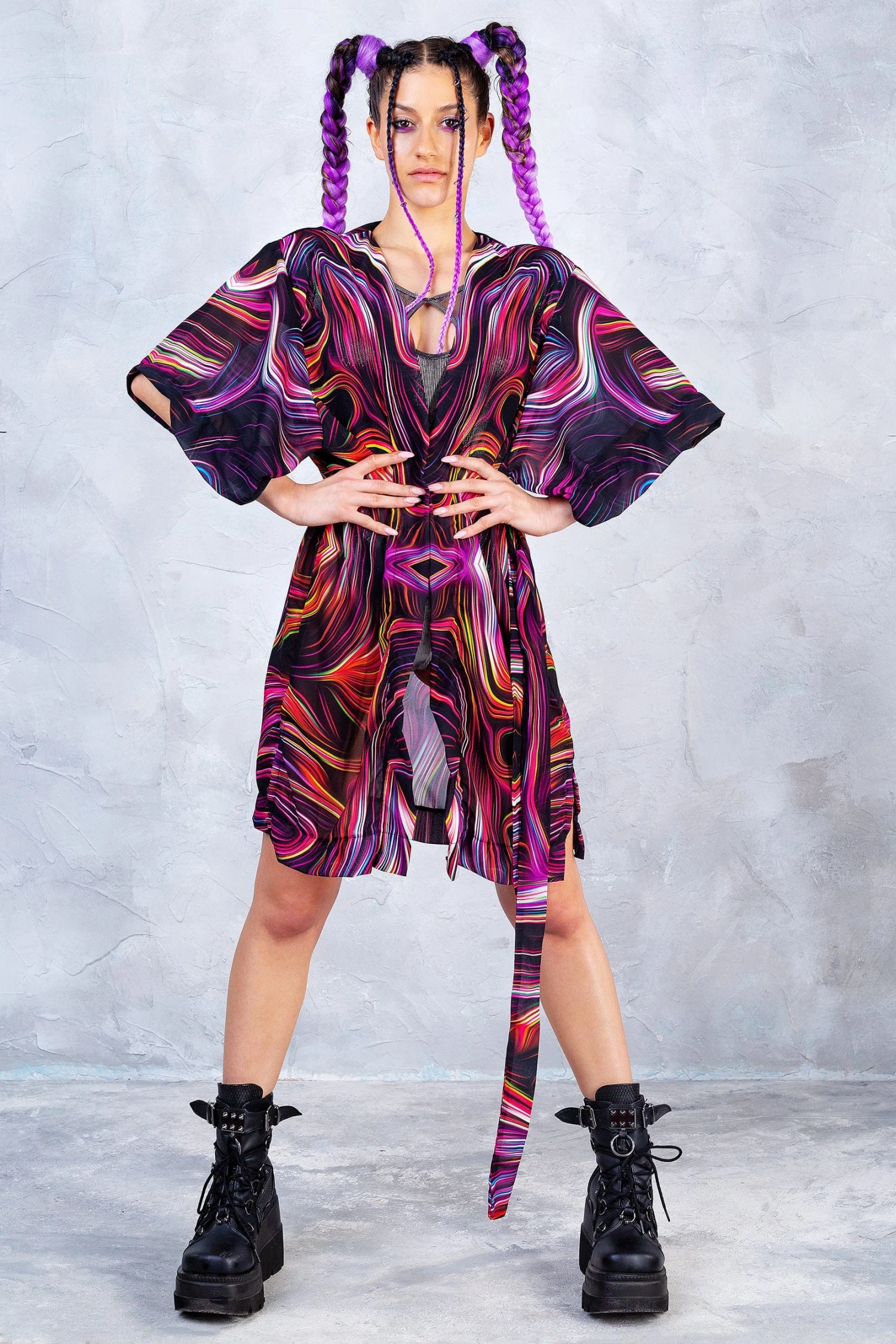 Psychedelicate Rave Robe 2 Psychedelicate Rave Robe - Image 2