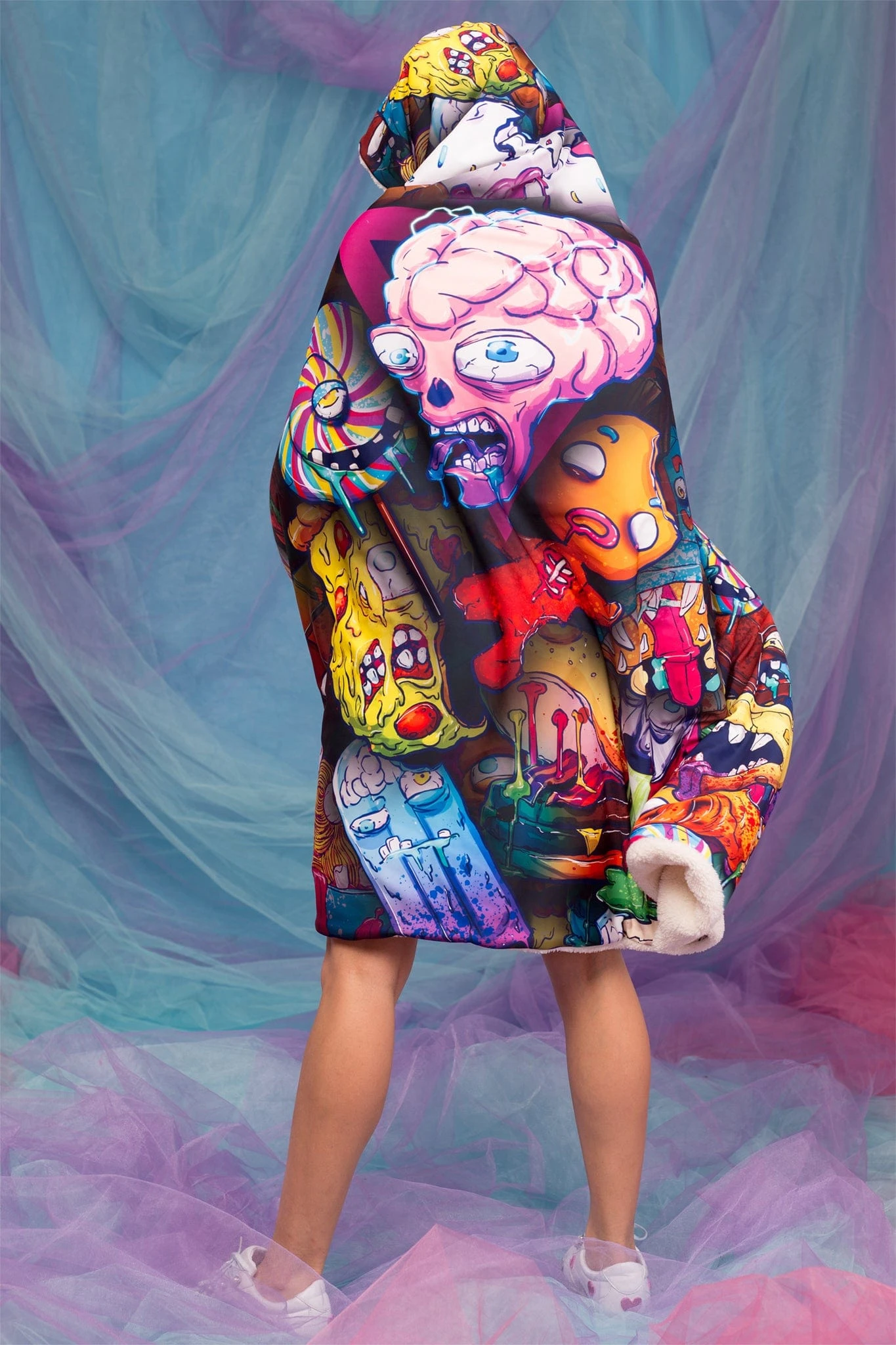 Junk Apocalypse Hoodie Blanket 2 Junk Apocalypse Hoodie Blanket - Image 2