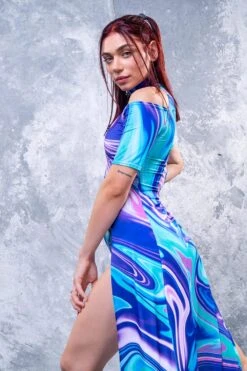 Fierce Fluid EZ Maxi Rave Outfit 7 Fierce Fluid EZ Maxi Rave Outfit -Badinka 2 7 2