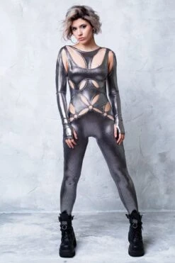 Monochrome Chaos Full Bodysuit -Badinka 2 a5f41556 57c0 4dbd 8795 fbaff94b4cd1
