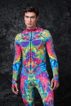 Kaleidoscopic Bloom Male Costume