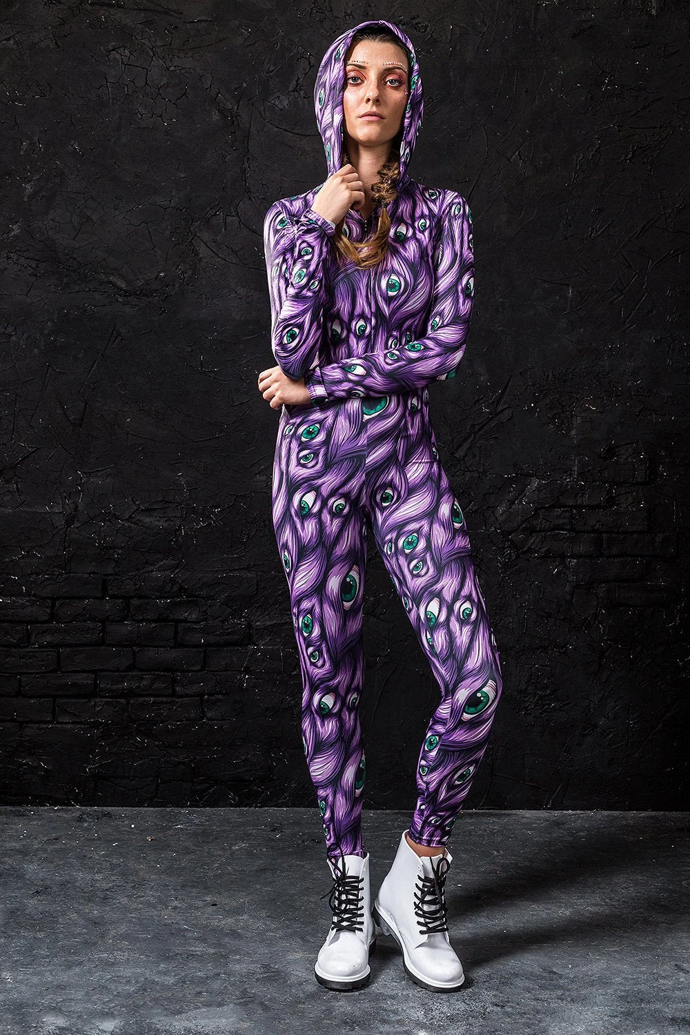 I See You Purple Fit Onesie 2 I See You Purple Fit Onesie - Image 2