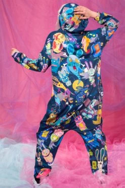 Blue Rabbidelic Onesie -Badinka 2 f907db08 7fbe 4535 ac6d 55c02237c025