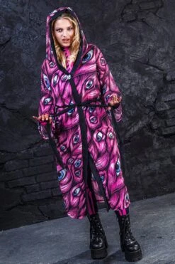 I See U In Pink Light Robe -Badinka 2a2