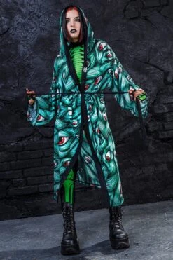 I See U In Green Light Robe -Badinka 34