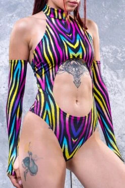 Alluring Cut Out Bodysuit -Badinka 3 1 2