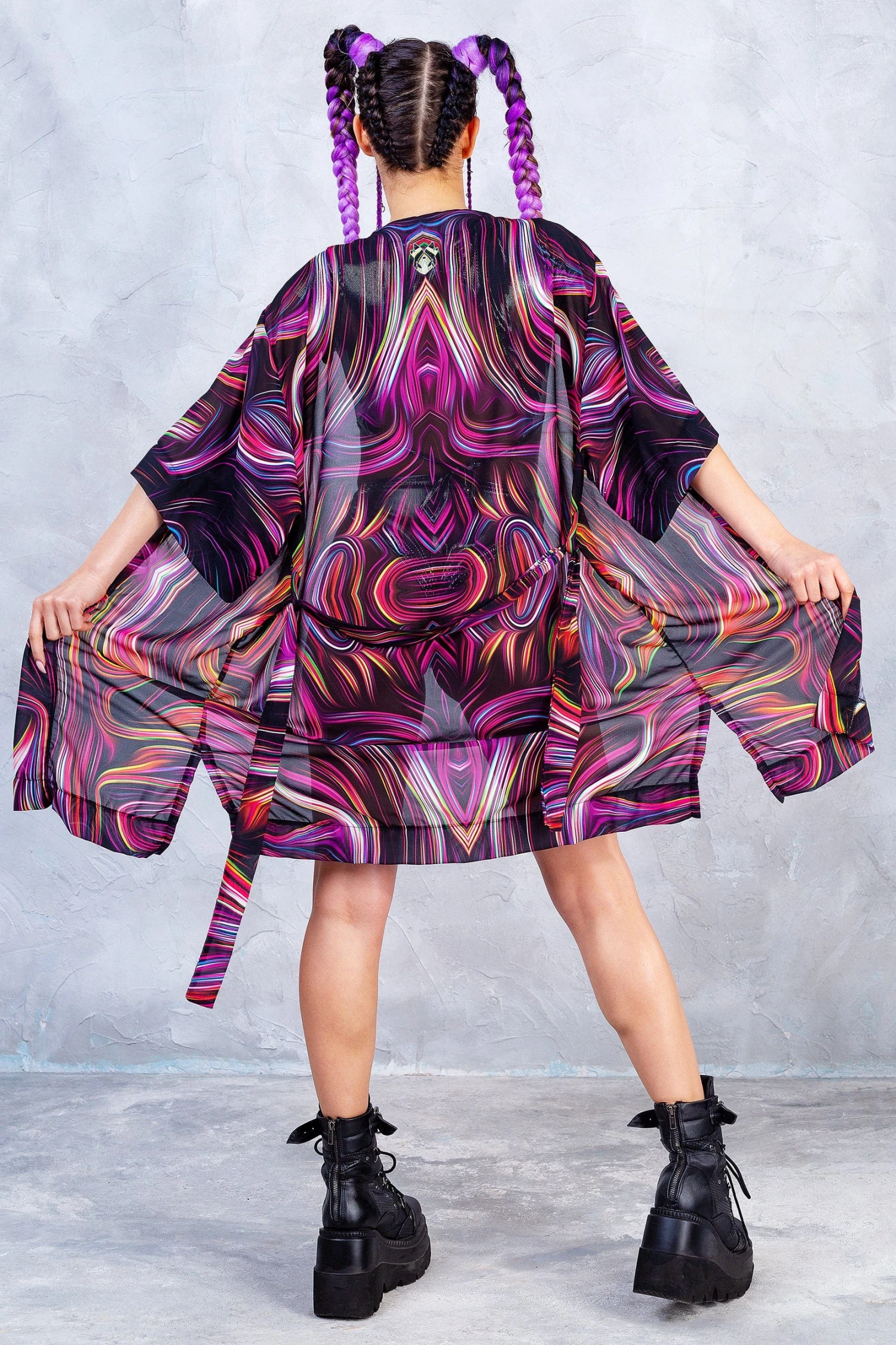Psychedelicate Rave Robe 3 Psychedelicate Rave Robe - Image 3