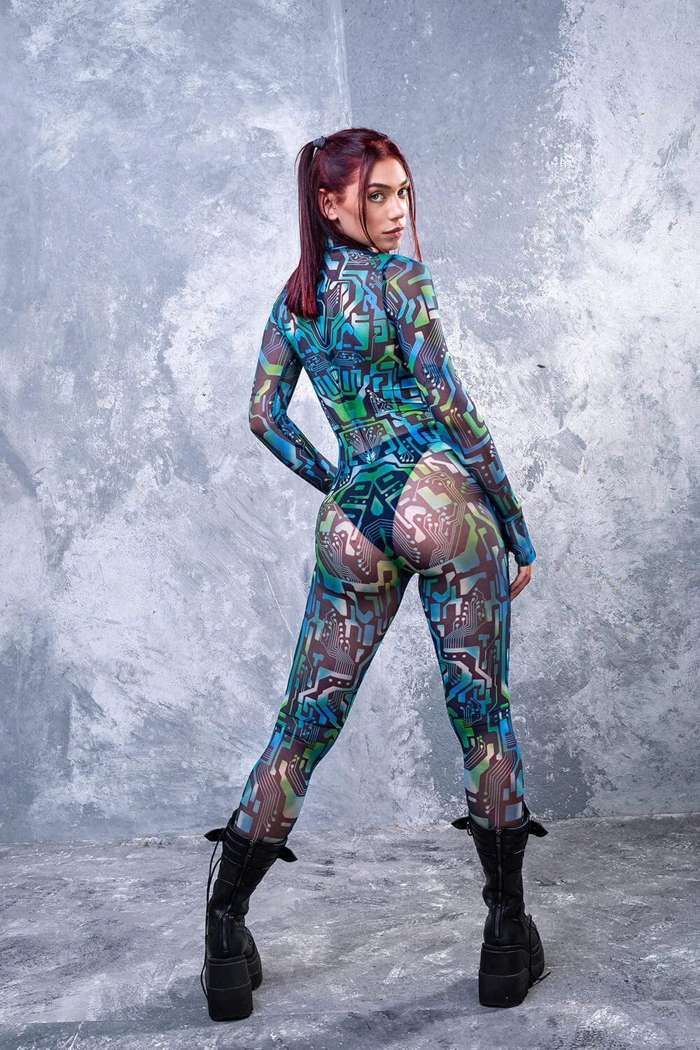 Circuit Flow Full Mesh Costume 3 Circuit Flow Full Mesh Costume - Image 3