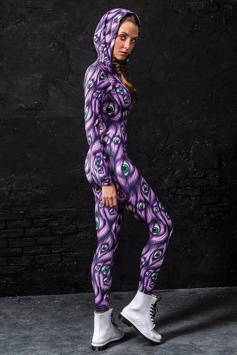 I See You Purple Fit Onesie 3 I See You Purple Fit Onesie - Image 3