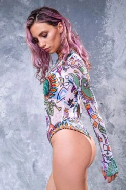 Bedouin White Mesh Bodysuit -Badinka 3 7fb1e0e9 8c5a 402c a02c 6451b9ae37e6