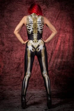 Graveyard Skeleton Sleeveless Costume 6 Graveyard Skeleton Sleeveless Costume -Badinka 3 HR rev