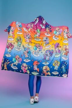 Cuteness Overload Hooded Rainbow Blanket -Badinka 3 cd82c961 910f 431e ad0d a63b08365180