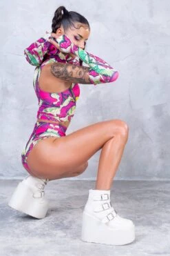 Inflorescence Long Belt Hooded Top -Badinka 3 dfda3939 53c1 429b acb2 075b562aab05