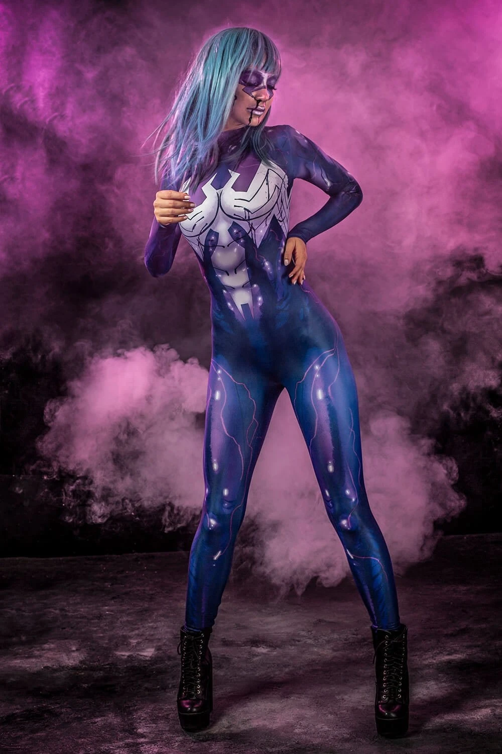 Venom Spider Babe Costume 4 Venom Spider Babe Costume - Image 4