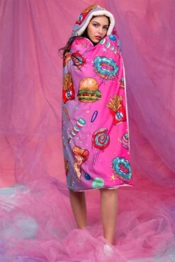 Cosmic Munchiez Hoodie Blanket -Badinka 4 04297968 1ea2 450f 9ac5 fe4270fc1b6a