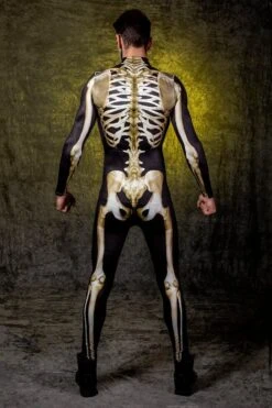 Men's Graveyard Skeleton Costume -Badinka 4 0e862948 43dc 435b 88f2 3b9bd59c4dfc