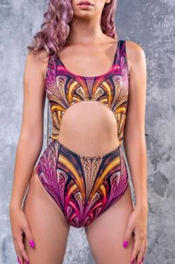 4D Flare Shrug 2 Piece Bodysuit -Badinka 4 11