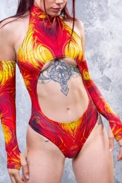 Lava Cut Out Bodysuit -Badinka 4 3 2