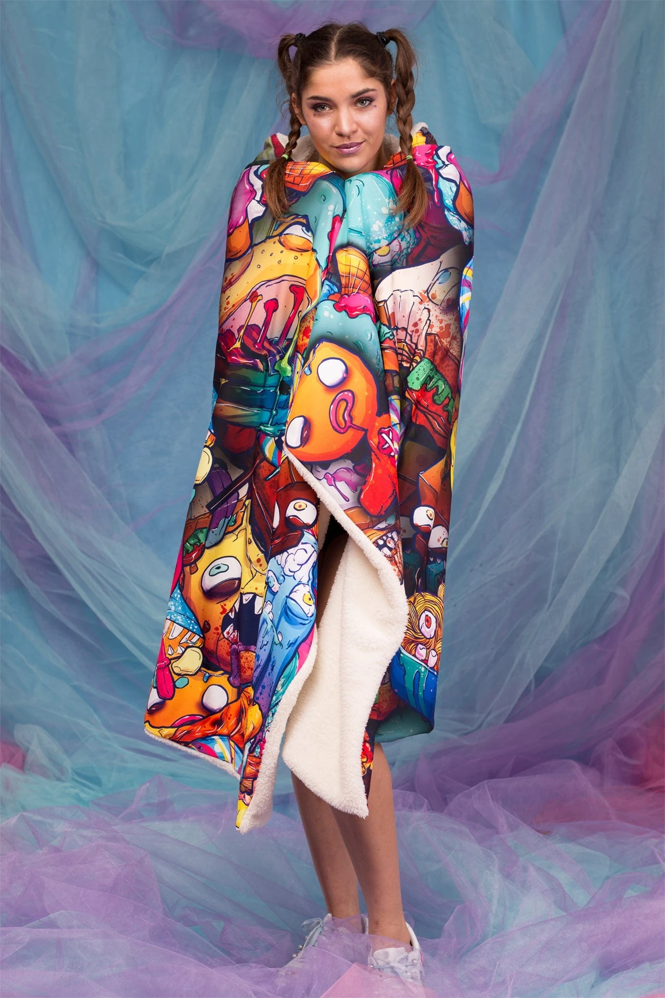 Junk Apocalypse Hoodie Blanket 4 Junk Apocalypse Hoodie Blanket - Image 4