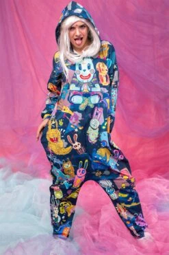 Blue Rabbidelic Onesie -Badinka 4 7ab409af 993f 4a80 89fe 04cb10aa46f2