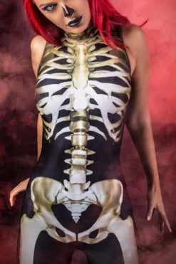 Graveyard Skeleton Sleeveless Costume 7 Graveyard Skeleton Sleeveless Costume -Badinka 4 HR rev
