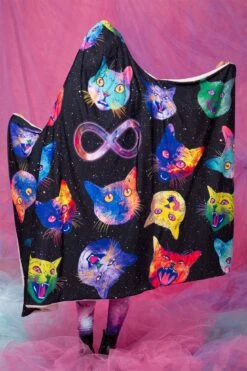 Cosmic Kitties Hoodie Blanket -Badinka 4 a5837446 ea0e 497a 8322 ed5d2cb9db1c