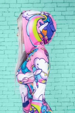 Sick Of You Fit Onesie (Pink) 10 Sick Of You Fit Onesie (Pink) -Badinka 5 1