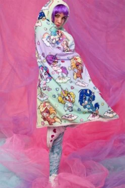 Cuteness Overload Hoodie Blanket