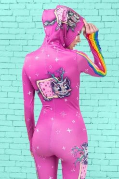 Schizo Cat Fit Onesie (Pink) -Badinka 6 1 27efc69e 5ffe 4e19 8af4 0f77de1b7fd5