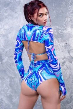Fierce Fluid Rave Shrug Set -Badinka 6 1