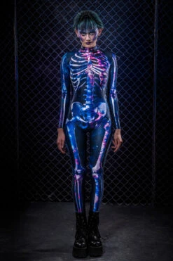 Nebula Skeleton Costume -Badinka Costume Galaxy Skeleton 4