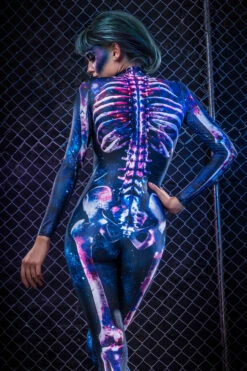 Nebula Skeleton Costume -Badinka Costume Galaxy Skeleton 5