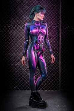 Cyberware Android Magenta Costume -Badinka Costume Magenta Keti Cyborg 4