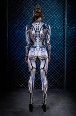 Warbot System 46 Costume -Badinka Costume Mirror Cyborg 3