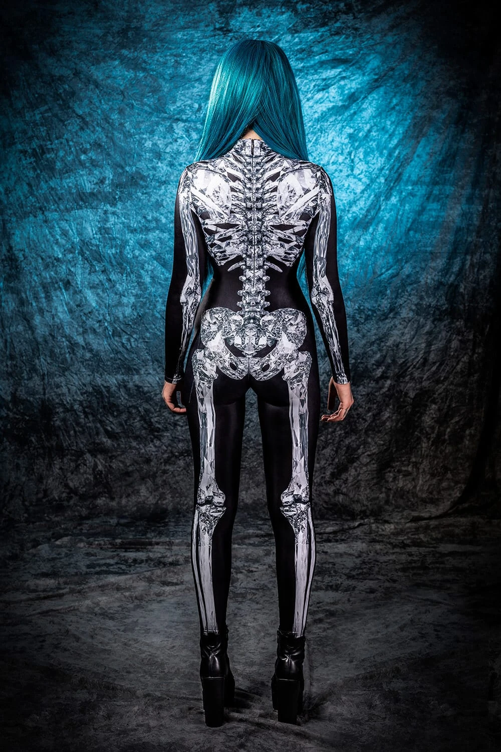 Diamond Skeleton Costume 3 Diamond Skeleton Costume - Image 3
