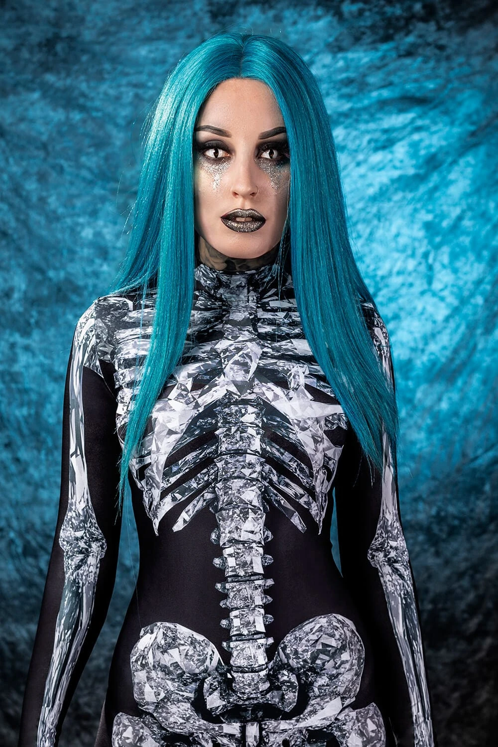 Diamond Skeleton Costume 1 Diamond Skeleton Costume