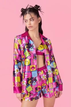 Spaced Out Slippy PJ Shirt -Badinka IMG 0030