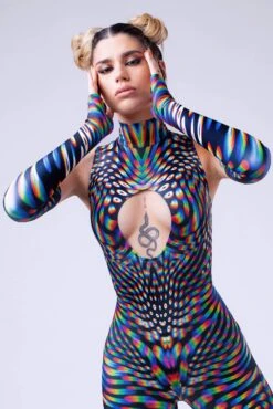 Pulsar Keyhole Romper -Badinka IMG 0412