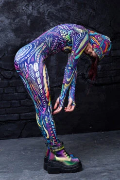 Psy Tribalism Fit Onesie -Badinka IMG 0589copy