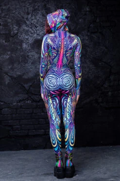 Psy Tribalism Fit Onesie -Badinka IMG 0597copy