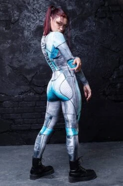 Cyan Bot Costume 10 Cyan Bot Costume -Badinka IMG 0758copy