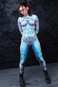 Cyan Bot Costume 11 Cyan Bot Costume -Badinka IMG 0768copy