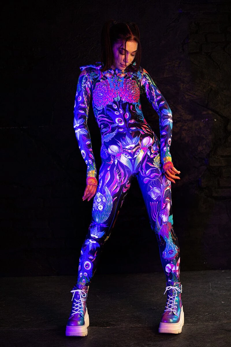 Psy Flora Fit Onesie 7 Psy Flora Fit Onesie - Image 7